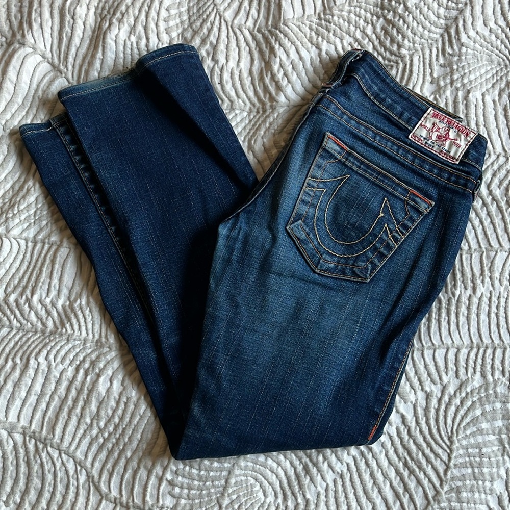 Real vintage True Religion low rise jeans, excellent condition size 27